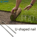 Galvanized artificial grass turf nail and anti rust U peg pins